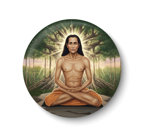 Mahavatar Babaji I Yogi Babaji I Yoga I Pin Badge