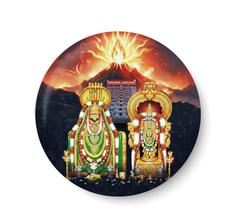 Sri Annamalair Sri Unnamalai Amman I Girivalam I Tiruvannamalai I Shri Annamalaiyar Temple I Fridge Magnet
