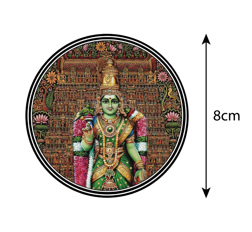 Meenakshi Amman I Madurai Meenakshi Amman I Meenakshi I Bike Sticker ...