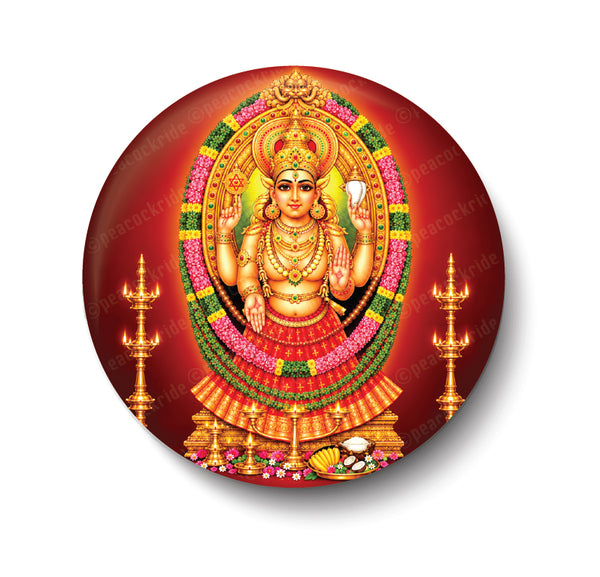 Chottanikkara Bhagavathy Amman I Chottanikkara Bhagavathy Temple I Kerala I Spiritual I Fridge Magnet