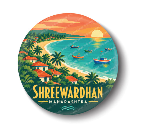 Love Shreewardhan I Shrivardhan I Maharashtra I Souvenir I Travel Memories I Fridge Magnet