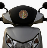 Meenakshi Amman I Madurai Meenakshi Amman I Meenakshi I Bike Sticker
