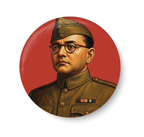 Netaji Subhas Chandra Bose I Nethaji I Leader of INA I Freedom Fighter I Pin Badge