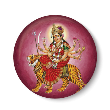 Maa Durga Vaishno Devi I Vaishno Devi I Spiritual I Fridge Magnet
