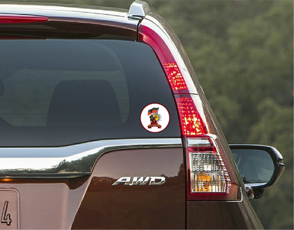 DMK Women's Wing I MK Stalin I DMK Party I Dravida Munnetra Kazhagam I DMK I Udhayanidhi I Car Window Sticker