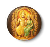 Vishnu I Lord Lakshmi Narasimha Swamy I Om Namo Bhagavate Vasudevaya I Narashimha I Hinduism I Fridge Magnet