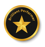Brilliant performer I Office I Shop I School I College I Restaurant I Hospital I Company I Pin Badge