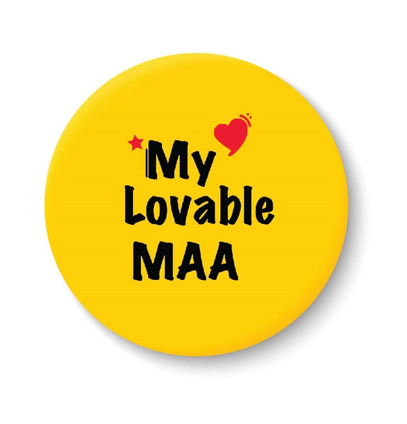 Love My Lovable MAA I Mothers Day Gift Fridge Magnet