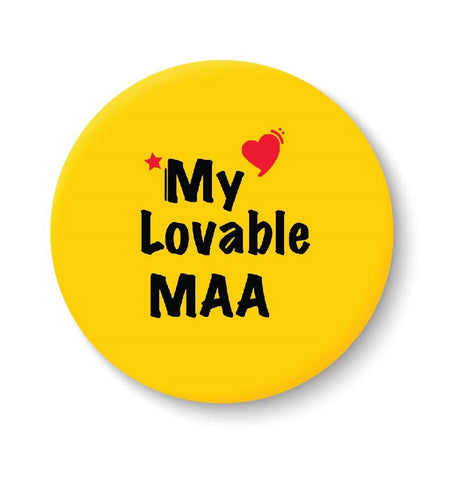 Love My Lovable MAA I Mothers Day Gift Fridge Magnet