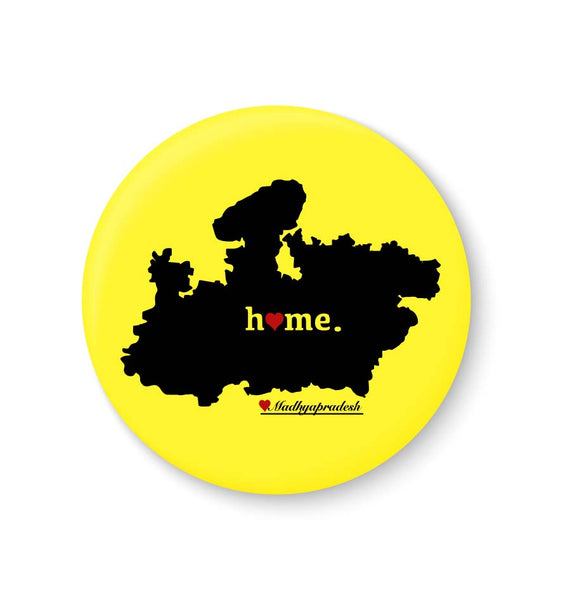 Madhya Pradesh Home Love Fridge Magnet