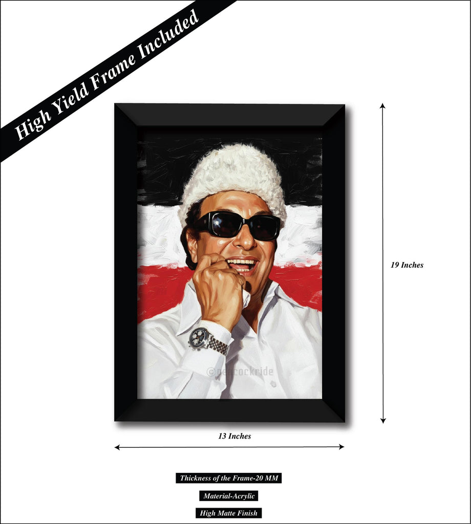 Makkal Thilagam MG Ramachandran I MGR I AIADMK I ADMK I Wall Poster ...