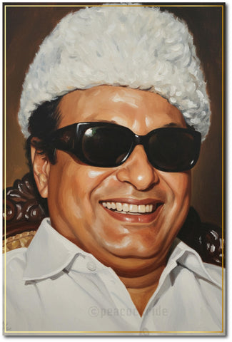 Puratchi Thalaivar MG Ramachandran I MGR I AIADMK I ADMK I Wall Poster / Frames