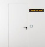 Miss you Maa! I Relationship I Love Mother I Love MOM I Mothers Day Wall Sticker