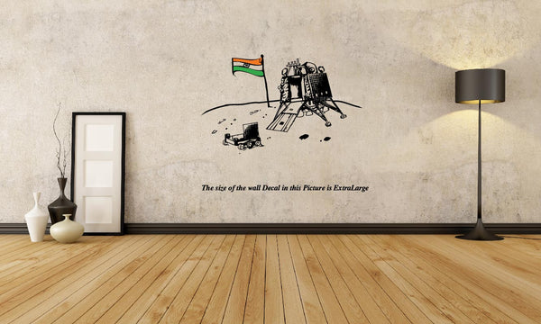 Chandrayaan I India Mission to Moon I Wall Decal