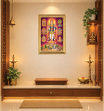 Arupadai Veedu Murugan Temple I Lord Kandhan I Tiruchendur I Palani I Thiruthani Tiruttani I Spiritual I Wall Poster
