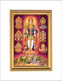 Arupadai Veedu Murugan Temple I Lord Kandhan I Tiruchendur I Palani I Thiruthani Tiruttani I Spiritual I Wall Poster