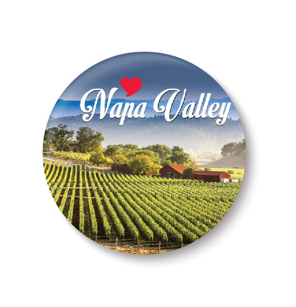 Love Napa Valley Fridge Magnet