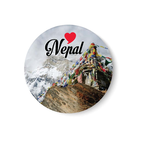 Love Nepal I Nepal Diaries I Fridge Magnet