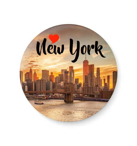 Love New York I Love with United States Series I Fridge Magnet