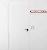 Lord Krishna I Hare Hare Krishna I Hindu Spritual Quotse I Wall Sticker