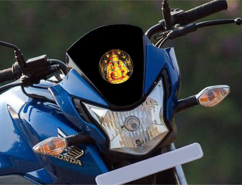 Pillaiyarpatti Karpaga Vinayagar I Vinayagar I Bike Sticker