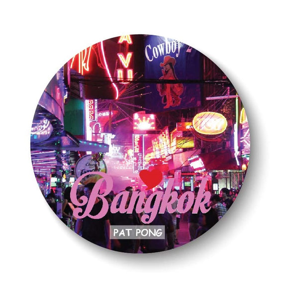 Love Bangkok I Pat Pong I Thailand Diaries I Travel Memories I Fridge Magnet