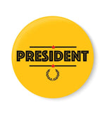 President I Office Pin Badge