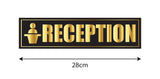 Reception I Office I Shop I School I College I Restaurant I Hospital I Company I Super Market I Wall Sticker