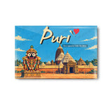 Love Puri I Puri Jagannatha Temple I Shree Jagannatha Temple I Odisha I Spiritual I Souvenir I Travel Memories I Fridge Magnet