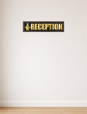Reception I Office I Shop I School I College I Restaurant I Hospital I Company I Super Market I Wall Sticker