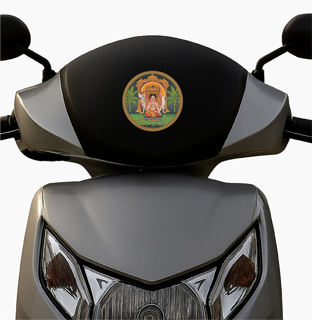 Sri Raghavendra Swamy I Raghavendra Swami I Spiritual I Bike Sticker ...