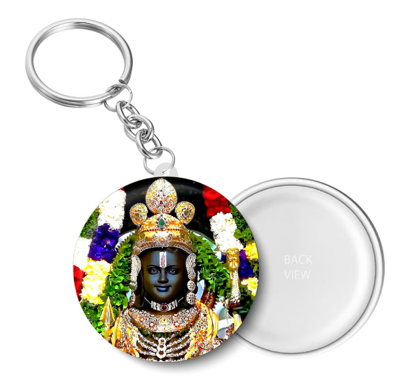 Ram Mandir Pran Prathistha I Ram Lalla Virajman I Ayodhya Ram Mandir I Jai Shree Ram Key Chain