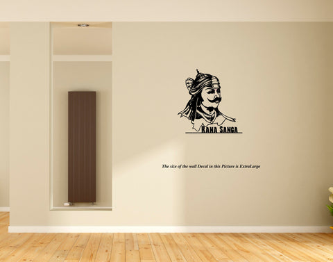 Rana I Sanga I Rana Singa I The Greatest Rajput King I Wall Decal
