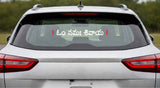 Om Namah Shivaya - Telugu I Shivan I Spiritual I Car Window Sticker