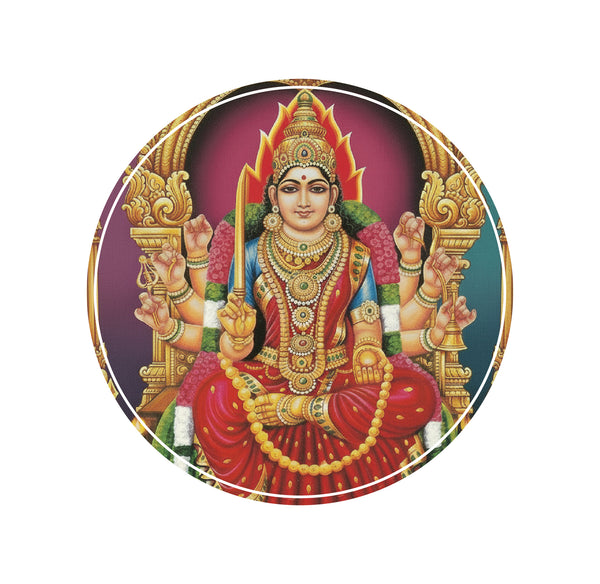 Trichy Samayapuram Mariamman I Mariyamman I Arulmigu Mariamman Temple I Spiritual I Car Window Sticker