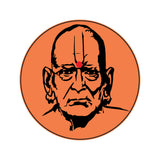Shri Swami Samarth Maharaj I Swami Samarth I Car Window Sticker