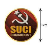 SUCI Communist West Bengal I Bike Sticker  Pack of 2 No's