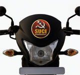 SUCI Communist West Bengal I Bike Sticker  Pack of 2 No's