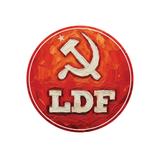 Left Democratic Front I LDF l Kerala Communist I CPM I Bike Sticker Pack of 2 No's