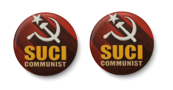 SUCI Communist West Bengal I Pin Badge Pack of 2 No's