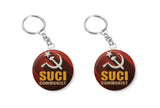 SUCI Communist West Bengal I  Key Chain Pack of 2 No's