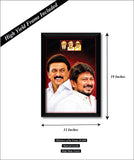 MK Stalin I Udhayanidhi I Periyar, Anna, Kalaignar I DMK Party I Dravida Munnetra Kazhagam I DMK I Wall Poster
