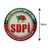 Social Democratic Party of India I SDPI Party I Car Window Sticker Pack of 2 No's