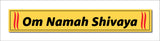 Om Namah Shivaya I Shivan I Spiritual I Wall Sticker