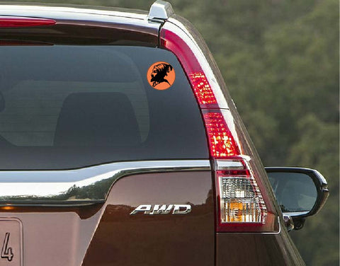 Jai Shivaji Maharaj Car Window Sticker