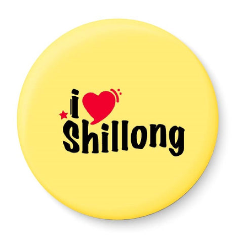 I Love Shillong Fridge Magnet
