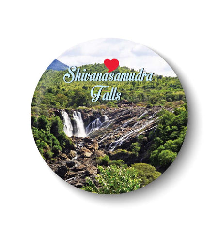 Love Shivanasamudra Falls Fridge Magnet