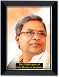 Siddaramaiah I Indian National Congress I INC I Karnataka I Wall Poster/ Frame