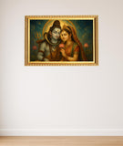 Lord Shivan Parvathi I Shiva Parvati I Spiritual I Wall Poster / Frame