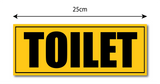 Toilet I Bathroom I Shop I Theater I School I College I Office I Hotel I Restaurants I Wall Sticker